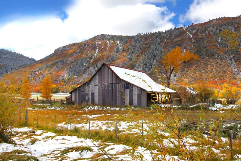 Colorado i sen höst royaltyfri fotografi Colorado i sen höst royaltyfri fotografi