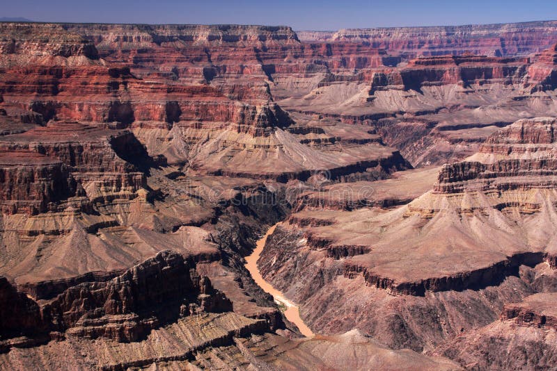 Colorado river stock image