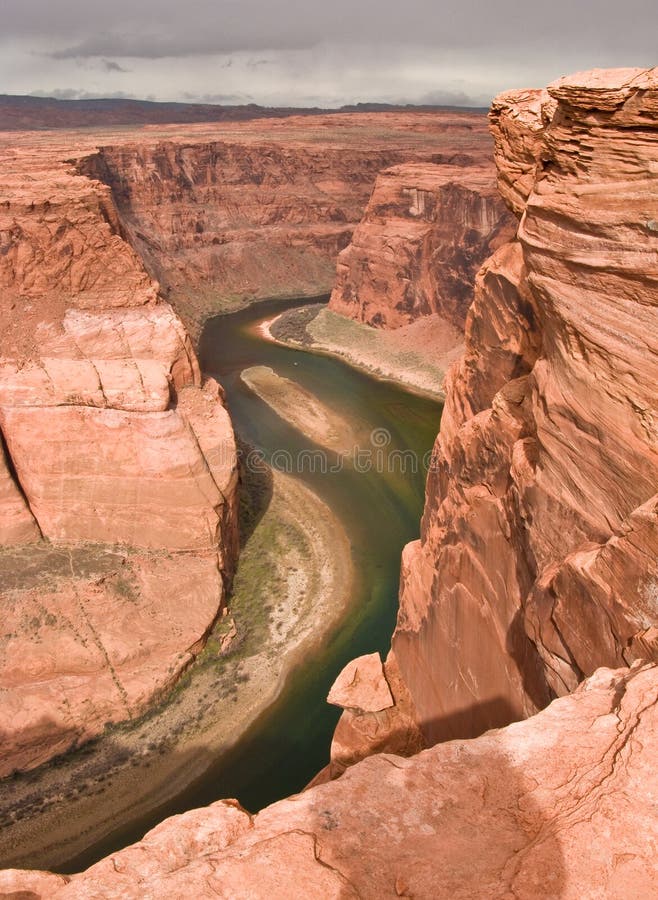 Colorado River Canyon royalty free stock photography