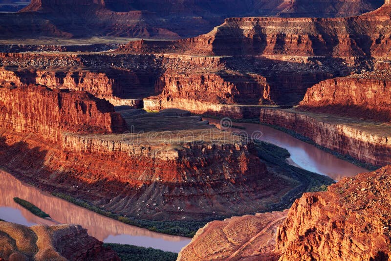 Colorado river stock photo