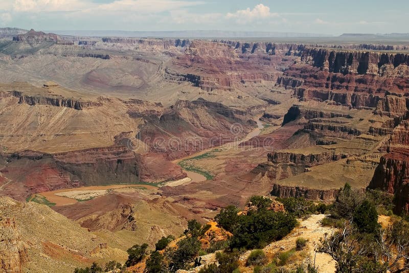 The Colorado River at Grand Canyon