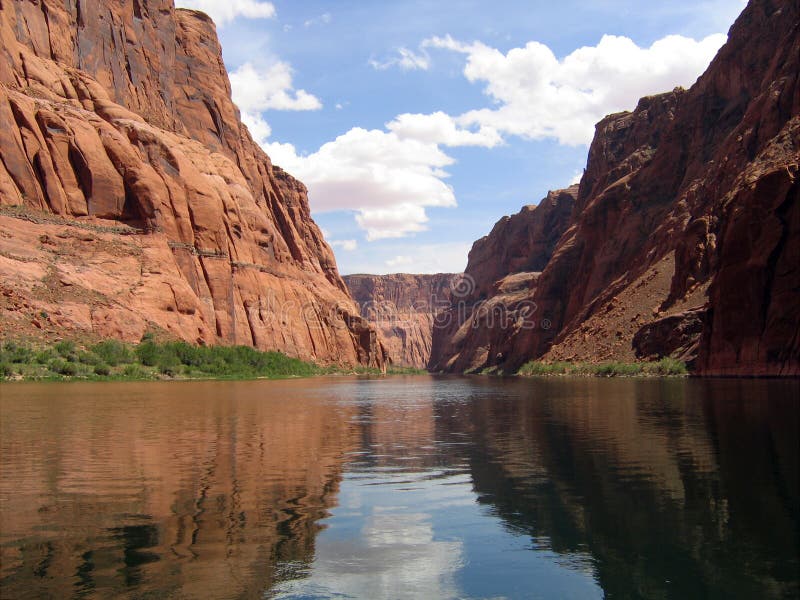 Colorado River at Grand Canyon stock photography