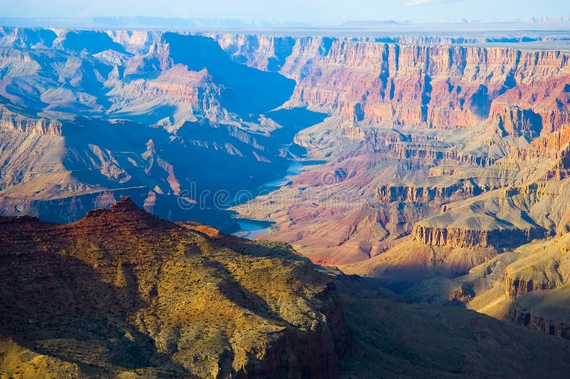 Colorado river in Grand Canyon