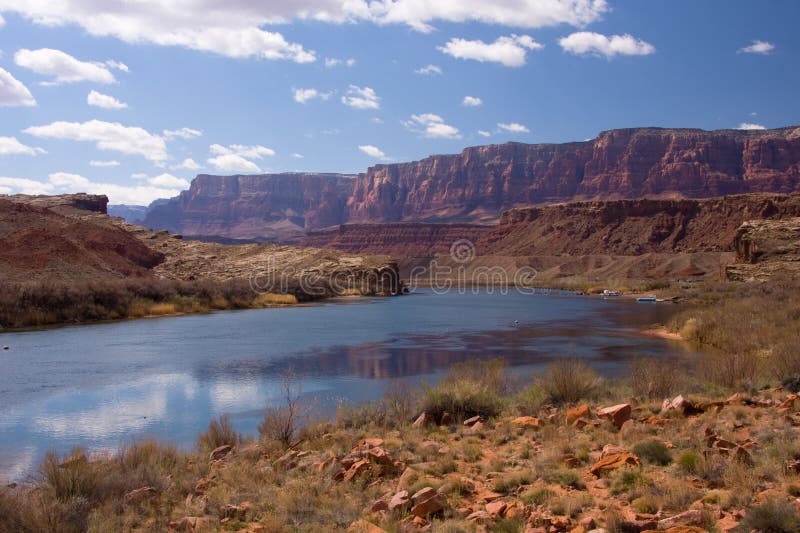 Colorado River at Lees Ferry Crossing