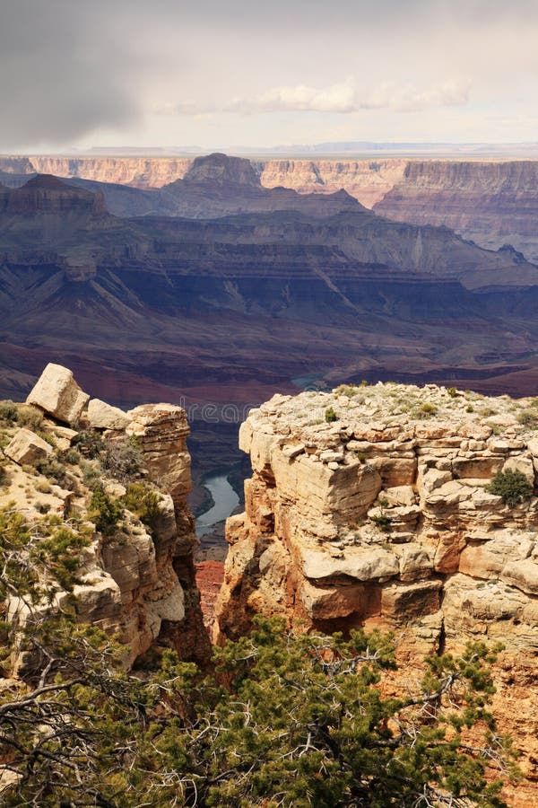 Colorado River view royalty free stock image