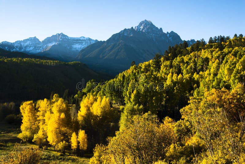 Colorado San Juan Mountains in Fall