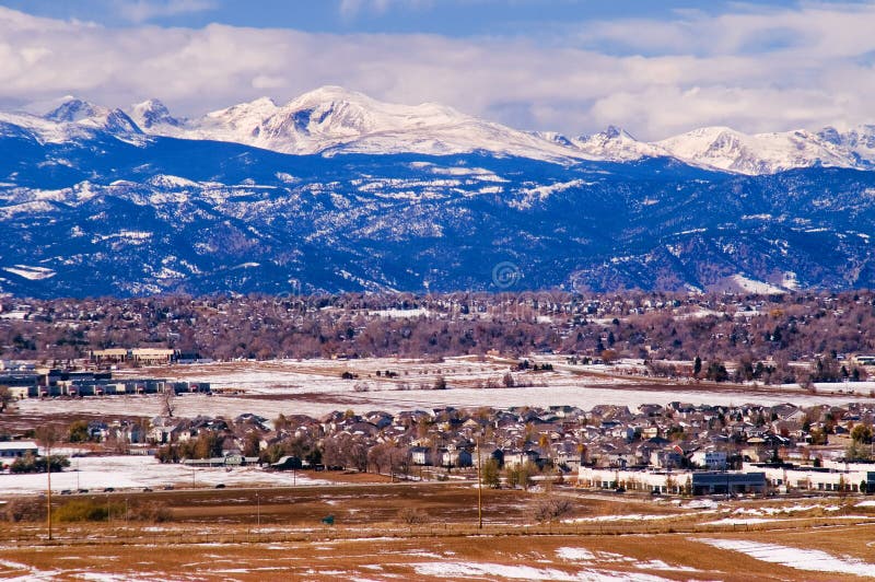 Colorado Winter Mountains