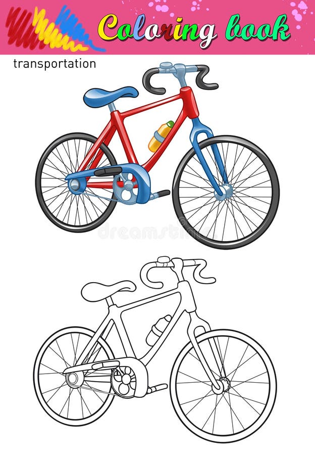bicyclette enfant 3 roue dessin