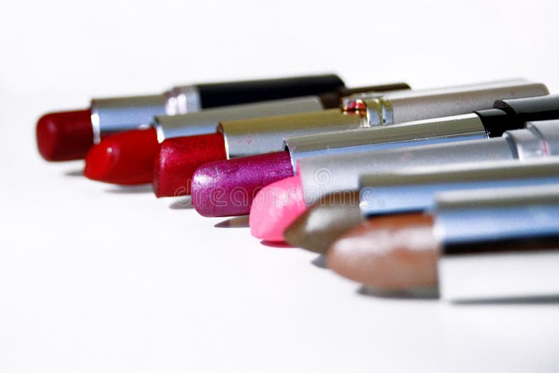 Colore 2 del rossetto fotografie stock Colore 2 del rossetto fotografie stock