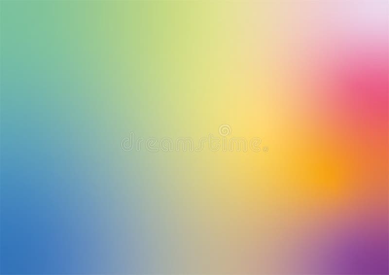 Colore chiaro e semplice immagine multicolore magenta verde blu di sfondo arancione. base per la creazione di banner Web brochures illustrazione vettoriale