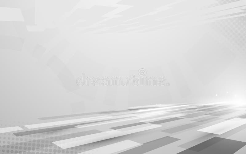 Colore grigio di tecnologia ciao di rettangoli digitali astratti di tecnologia nel fondo di concetto di prospettiva Spazio per il illustrazione vettoriale Colore grigio di tecnologia ciao di rettangoli digitali astratti di tecnologia nel fondo di concetto di prospettiva Spazio per il illustrazione vettoriale