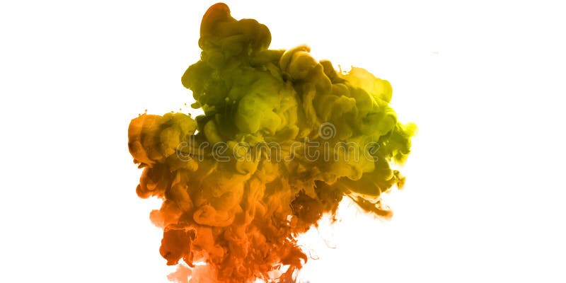 Colore Materiale Fumo Immagine in Bianco Di Sfondo Illustrazione di Stock -  Illustrazione di flussi, composizione: 170834057