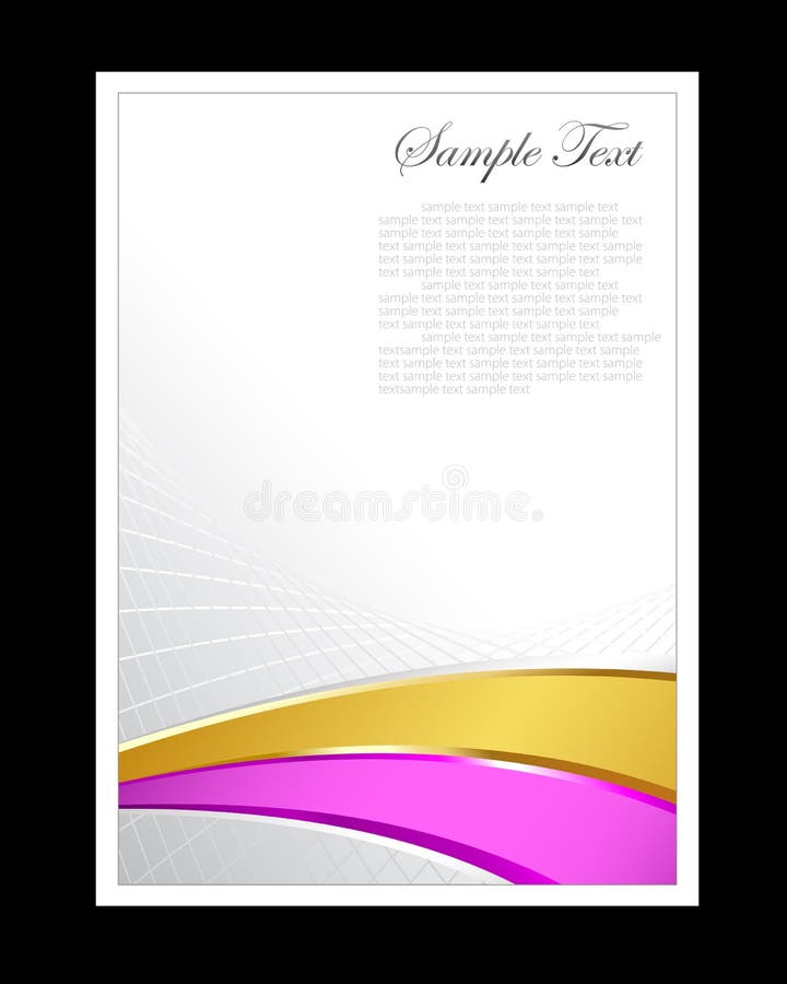Colore rosa, oro e priorità bassa astratta bianca illustrazione di stock Colore rosa, oro e priorità bassa astratta bianca illustrazione di stock