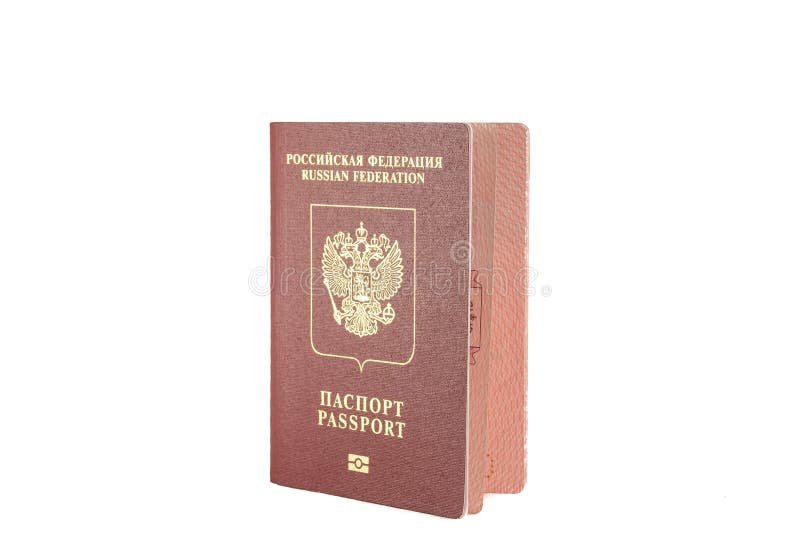 Download Colore Rosso Del Passaporto Con Un Emblema Dell'aquila Reale Immagine Stock - Immagine di occidentale, isolato: 56892371