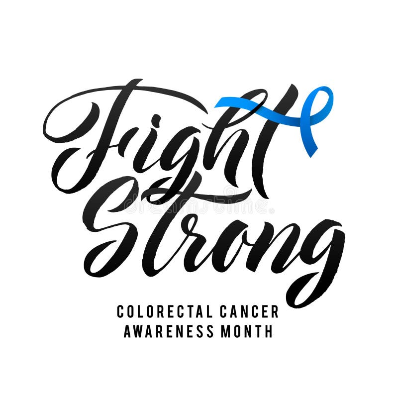 Colorectal Cancer Awareness Stock Illustrations – 346 Colorectal Cancer ...
