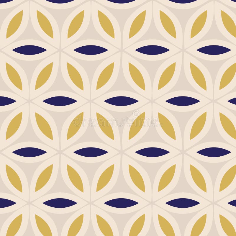 Colored abstract seamless pattern background Vector stock illustration