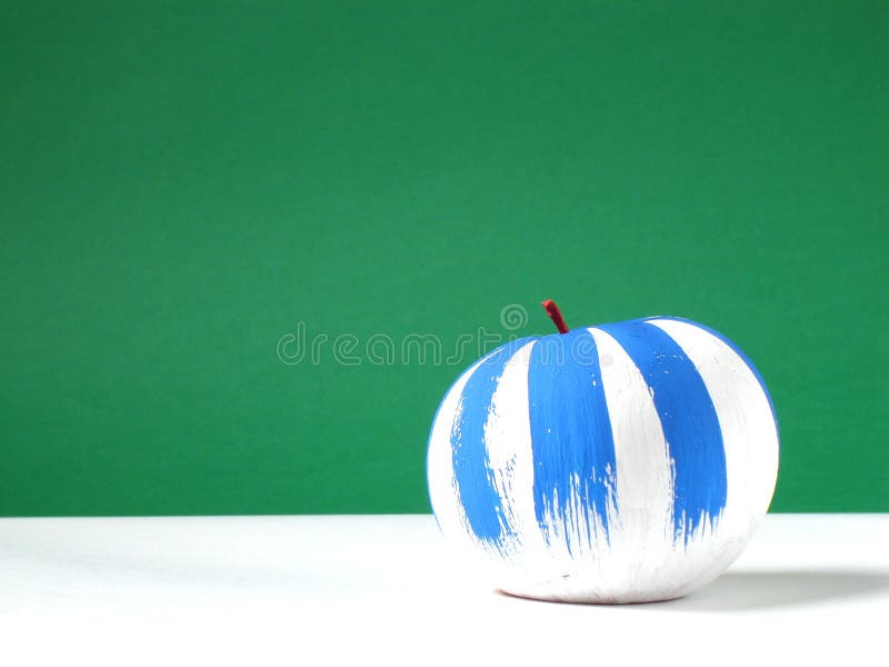 Colored apple