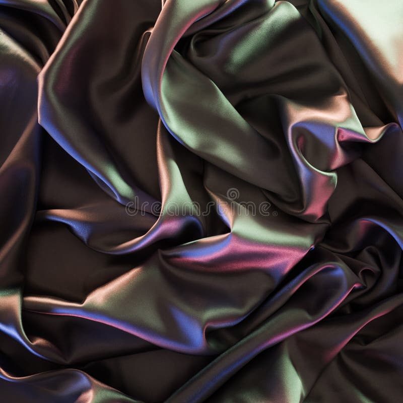 Colored Beautiful Shiny Silk Stock Image Image of silk, material