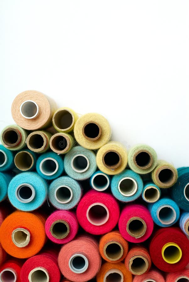 Colored bobbins