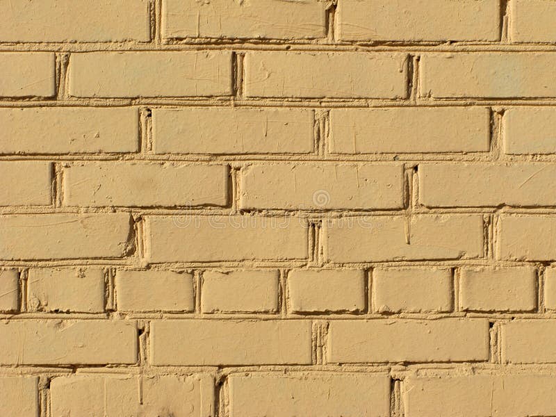 Colored brick wall