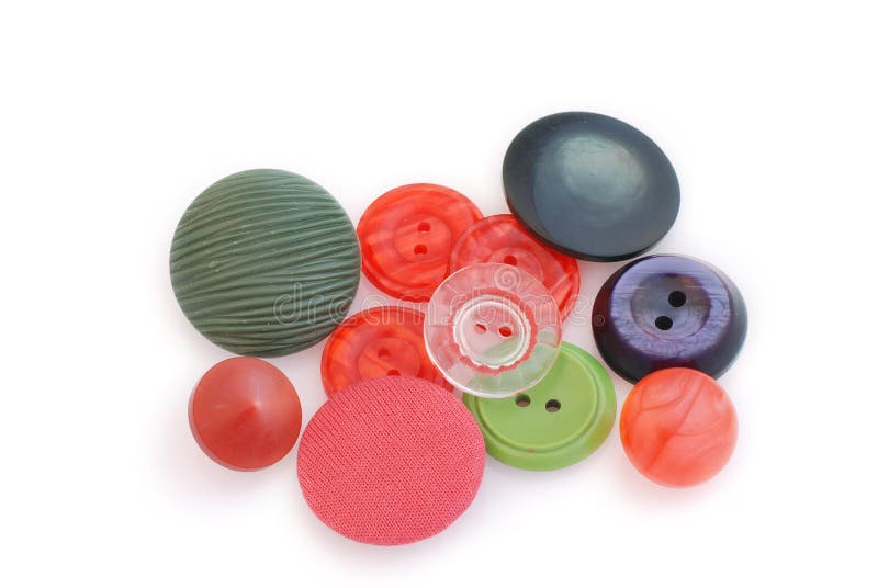 Colored buttons royalty free stock photo