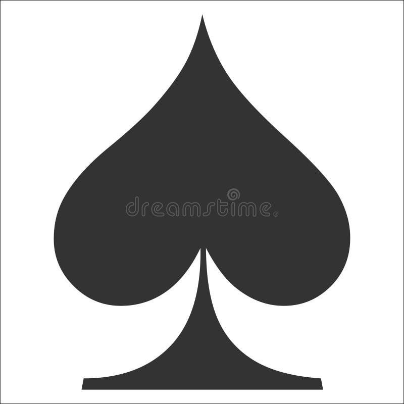 Colored card suit icon vector, playing cards symbols vector vector illustration
