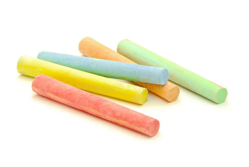 Colored Chalk stock photo. Image of green, angle, background - 22006598