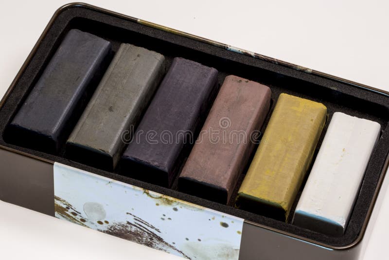 Charcoal Sticks stock image. Image of dirty, daub, closeup - 30948773