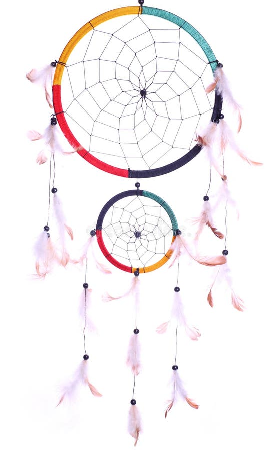 Colored dream catcher stock photo. Image of religion 24856746