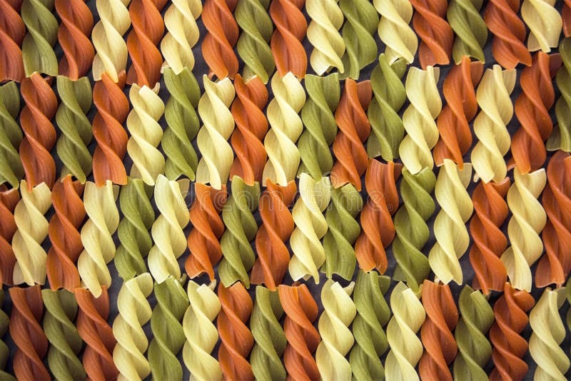 Colored Dry Uncooked Vermicelli Pasta Stock Photo Image of pasta