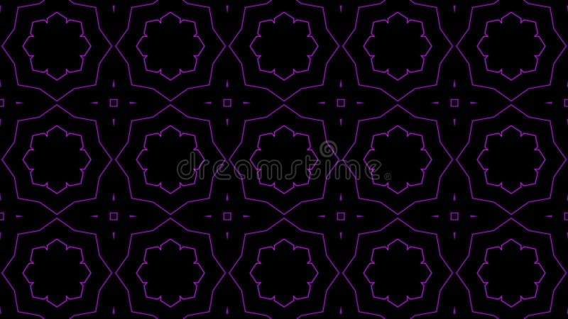 Geometric psychedelic background animation royalty free illustration