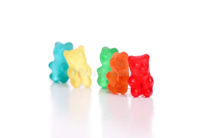 Colored gummy bears editorial photo. Image of cute, flavor 11070471