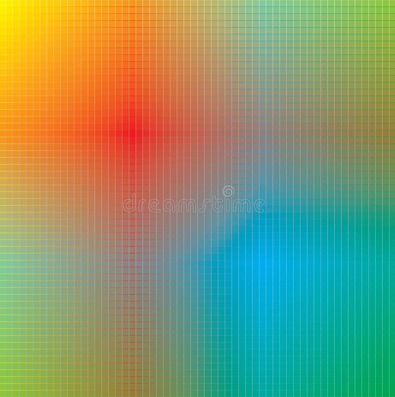 Colored halftone background stock illustration