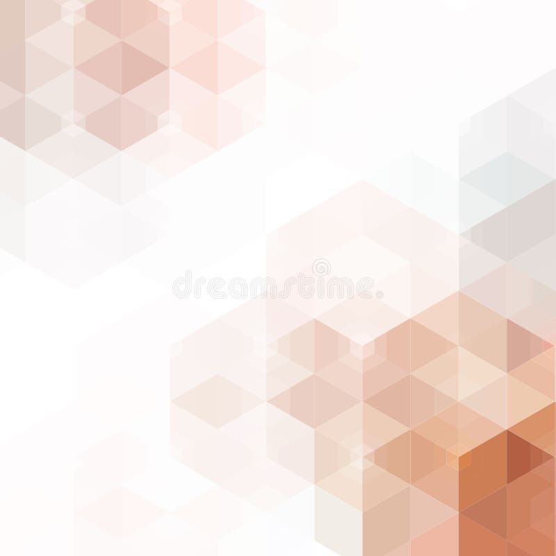 Colored hexagon background. illustration. abstract image. polygonal style. Eps 10 royalty free illustration.