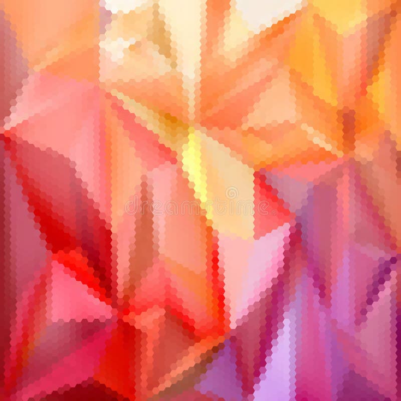 Colored hexagon background. Geometric image in polygonal style. eps 10 vector illustration.