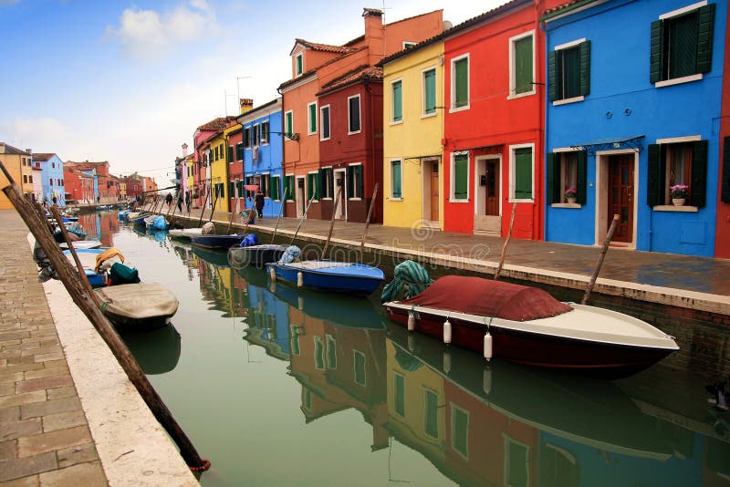 Colored houses of Burano