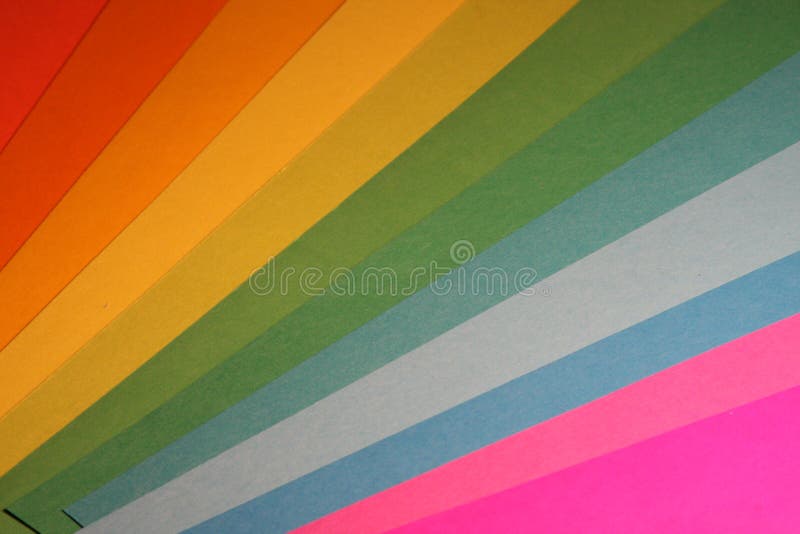 Nice Colored Construction Papers Stock Photo Image of heavy, yellow