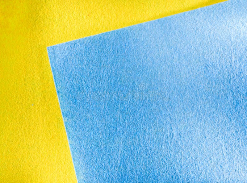 Colored Paper in Geometric Flat. Composition with Large Sheets of Paper