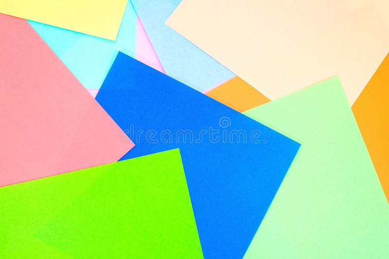 Colored papers background stock image. Image of invitation 33387605