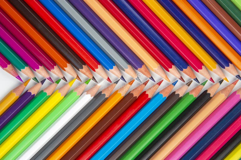 Colored Pencils for Drawing. Education and Creativity. Leisure and Art