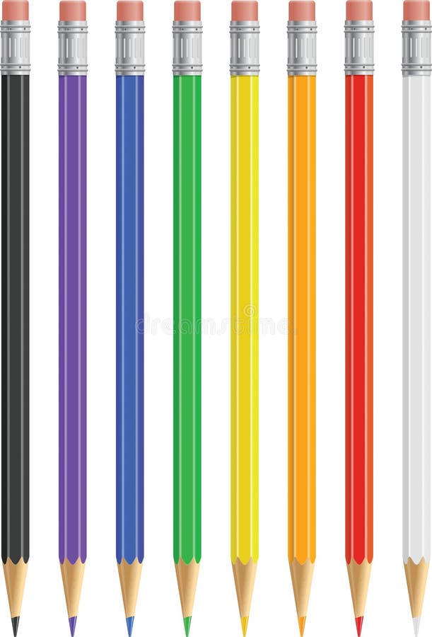 Eight Pencils Stock Illustrations 55 Eight Pencils Stock Illustrations, Vectors & Clipart
