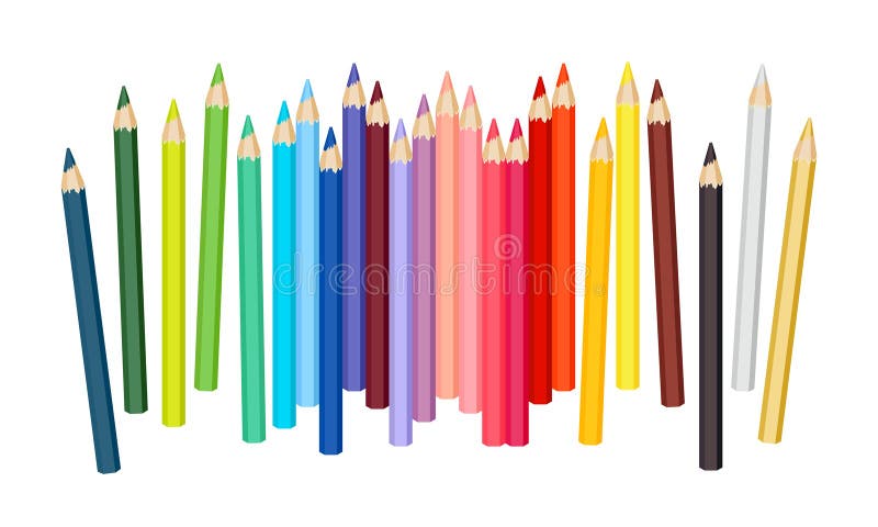 Pencils For Drawing Stock Photo - Download Image Now - Art, Bright,  Collection - iStock
