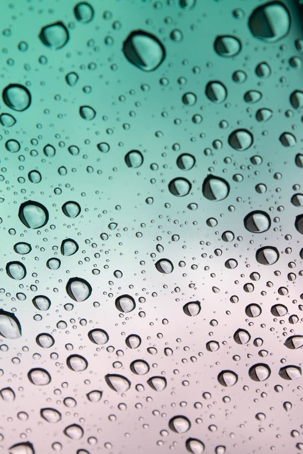 Colored raindrops stock photo. Image of water, condensation - 12065274