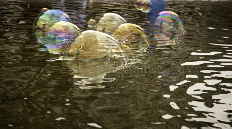 Colored soap bubbles royalty free stock image Colored soap bubbles royalty free stock image
