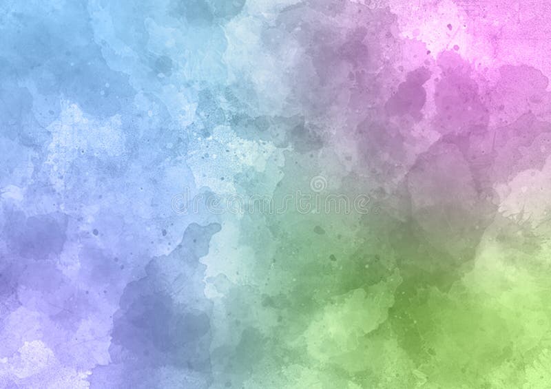 Colored Splash Paint Spray Designs for Use As Wallpaper Stock Image