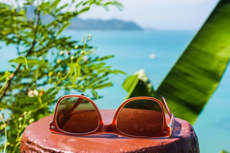 Colored sun glasses stock image. Image of caribbean, sunglasses 42037029