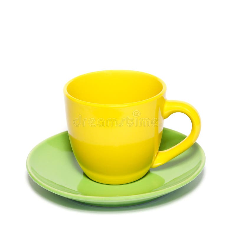 Green teacup stock photo. Image of pottery, kitchen, detail - 7410414