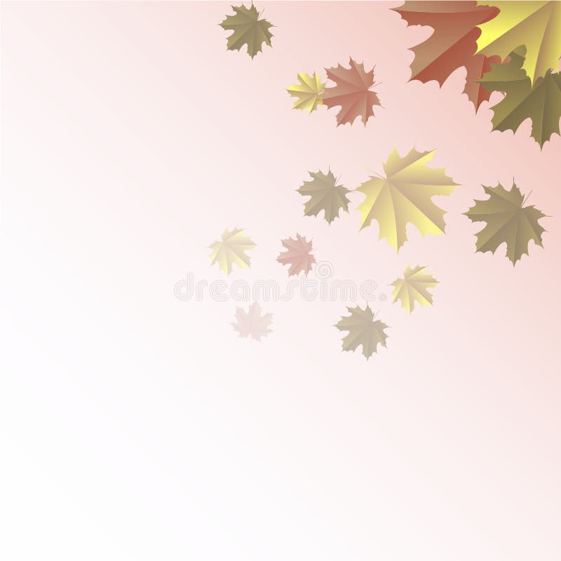 Colored Thanksgiving Background Stock Vector Illustration of