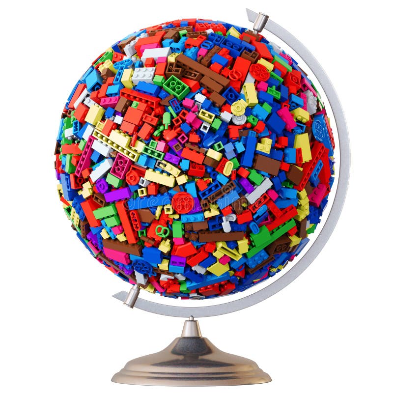 Lego Globe Stock Illustrations – 37 Lego Globe Stock Illustrations