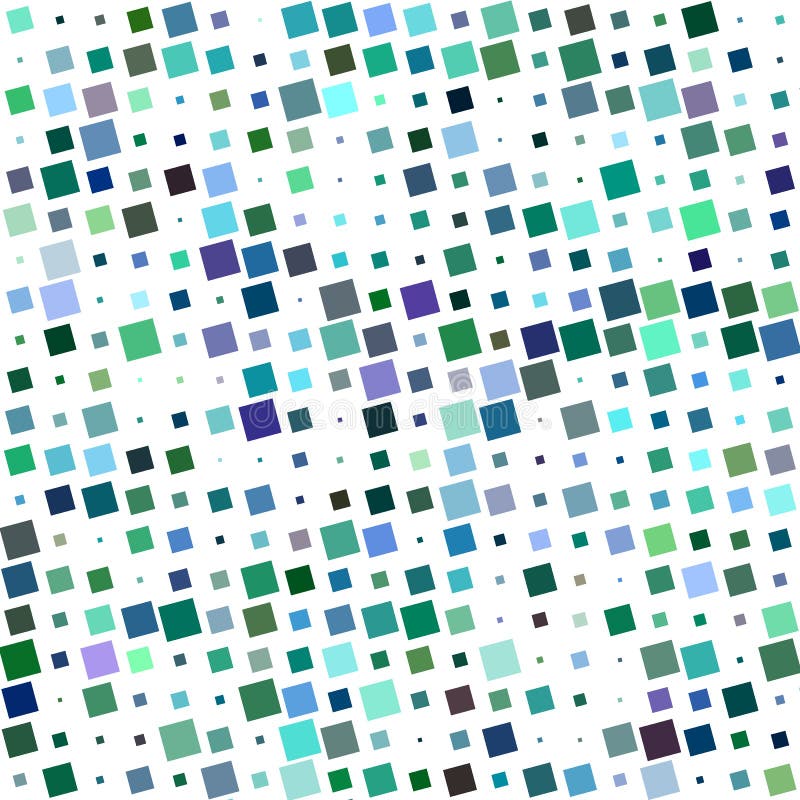 Colorful abstract angular square pattern design royalty free illustration
